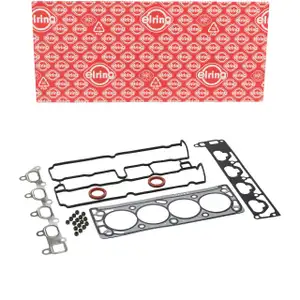 ELRING 124.161 Zylinderkopfdichtung + Ventildeckeldichtung Satz f&uuml;r OPEL Astra G H 1.8
