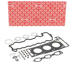 ELRING 130.340 Zylinderkopfdichtung + Ventildeckeldichtung Satz f&uuml;r MERCEDES M112 rechts