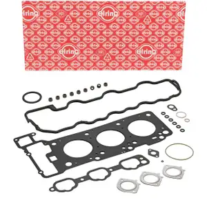 ELRING 130.330 Zylinderkopfdichtung + Ventildeckeldichtung Satz f&uuml;r MERCEDES M112 links