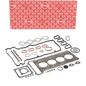 ELRING 431.650 Zylinderkopfdichtung + Ventildeckeldichtung Satz für MERCEDES W203 M271