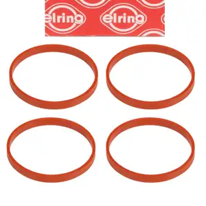 4x ELRING Dichtung Ansaugkr&uuml;mmer f&uuml;r BMW F40 F44 F45 F46 X1 F48 X2 MINI B48 11617633493