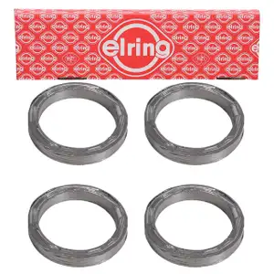 4x ELRING 504.380 Dichtring Abgaskr&uuml;mmer f&uuml;r BMW E81-88 E90-93 E60 E61 N43 18407530606