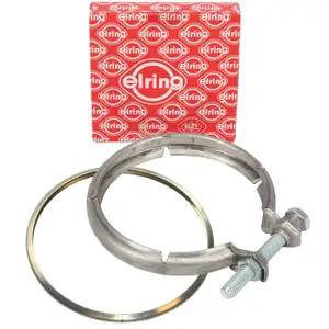 ELRING Dichtung Abgasrohr + Rohrschelle f&uuml;r BMW E90 F30 G20 F10 G30 F01-04 X3-7 N57 B57