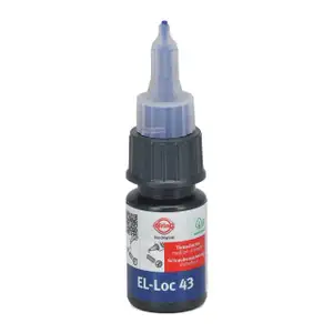 ELRING 700.501 Threadlocker Adhesive, Medium Strength, BLUE -55&deg;C to +180&deg;C, 10 ml