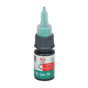 ELRING 700.521 Threadlocker High-Strength Adhesive GREEN -55&deg;C to +180&deg;C 10 ml