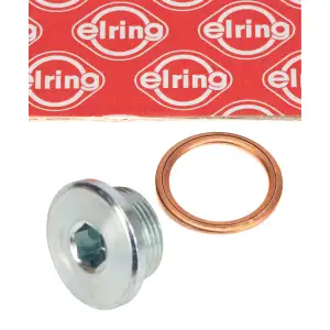 ELRING 878.100 Ölablassschraube + Dichtring AUDI A4 B6 B7 S4 A6 C4 C5 C6 VW 028103059A