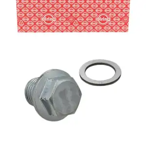 ELRING 105.630 Ölablassschraube M14x1,5x15 + Dichtring für RENAULT KIA HYUNDAI MAZDA SAAB