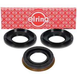 3x ELRING Wellendichtring Differential f&uuml;r MERCEDES 190 W201 W202 W203 W124 W210 W126 R107