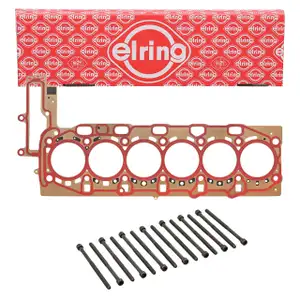 ELRING Zylinderkopfdichtung 0,7MM + Schrauben f&uuml;r BMW M140i M240i 340i 440i 540i B58