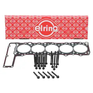 ELRING Zylinderkopfdichtung + Schraubensatz f&uuml;r MERCEDES 190 W201 W124 W460-463 OM602