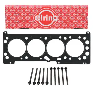 ELRING Zylinderkopfdichtung + Schrauben f&uuml;r OPEL Astra G Vectra B C Zafira A B 1.6 Z16XE