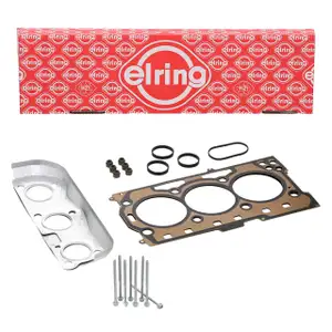 ELRING Zylinderkopfdichtung Satz + Schrauben f&uuml;r VW Polo 4 Fox SEAT Ibiza 3 Fabia 1 2 1.2