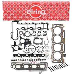 ELRING Zylinderkopfdichtung Satz 1,30MM + Schrauben f&uuml;r PSA FIAT FORD OPEL TOYOTA 2.0/2.2D