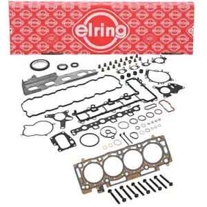 ELRING Zylinderkopfdichtung Satz 1,35MM + Schrauben f&uuml;r PSA FIAT FORD OPEL TOYOTA 2.0/2.2D