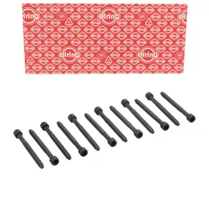 12x ELRING 005.610 Zylinderkopfschraube M10x1,5x117mm f&uuml;r AUDI A3 RS3 8P TT Q3 RS 2.5