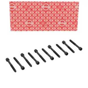 10x ELRING 022.670 Zylinderkopfschraube M9x1,25x84mm f&uuml;r TOYOTA Yaris P1 P9 1.0-1.3i