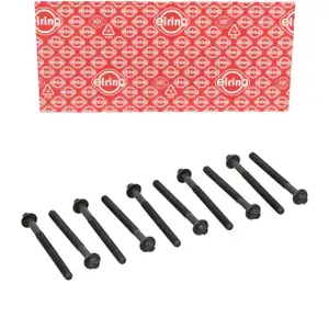 10x ELRING 151.890 Zylinderkopfschraube M10x1,5 f&uuml;r RENAULT Megane Scenic Laguna Clio 1.6