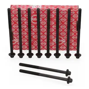 10 ELRING 233.370 M12 cylinder head bolts for BMW, MINI, and TOYOTA 4-cylinder diesel engines