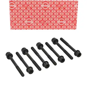 8x ELRING 444.100 Zylinderkopfschraube M10x1,5x110 f&uuml;r OPEL Astra K Corsa E Adam 1.0