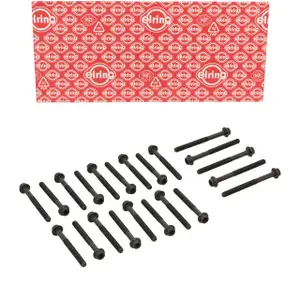 22x ELRING 476.140 Zylinderkopfschrauben M10 f&uuml;r MERCEDES W202 W124 W210 250D OM605