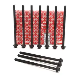10x ELRING 584.500 cylinder head bolt M12x15x226mm for MERCEDES W204, W205, W212 OM651