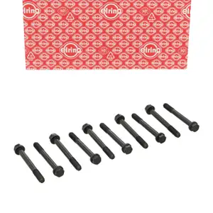 10x ELRING 707.650 Zylinderkopfschraube f&uuml;r KIA SPORTAGE 1 MAZDA 626 2+3 929 2+3 1.6/2.0