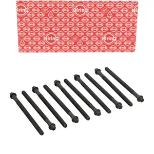 10x ELRING 714.750 Zylinderkopfschraube M10x1,5x160 f&uuml;r BMW E60/61 E63/64 E65 X5 X6 N62
