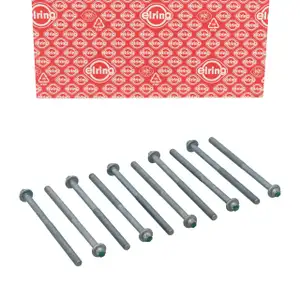 10x ELRING 718.630 Zylinderkopfschraube M12x1,5x201,5 f&uuml;r MERCEDES W211 W220 W163 OM628
