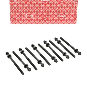 10x ELRING 758.400 Zylinderkopfschraube f&uuml;r NISSAN Micra 2 CITROEN Saxo PEUGEOT 106 1.5D