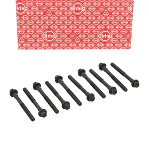 10x ELRING 802.910 Zylinderkopfschraube f&uuml;r FORD Escort 4 5 6 Fiesta 3 4 Ka 1 1.0-1.3i