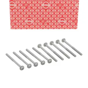 10x ELRING 906.610 Zylinderkopfschraube M11x1,5x175 für MERCEDES W204 W211/212 W221 M156