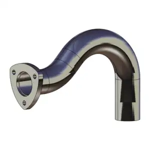 ERNST 104401 Exhaust Pipe Tailpipe for VW Transporter Bulli T3 1.9 without catalytic converter, rear 021251185E