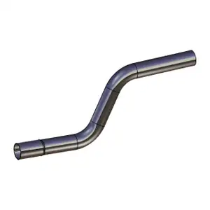 ERNST 344524 Abgasrohr Endrohr f&uuml;r FORD Mondeo 3 MK3 Turnier 2.0 16V ab 11.2000 hinten