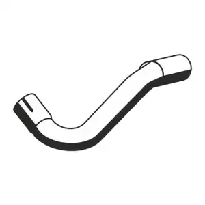ERNST 309424 Exhaust Pipe, Tailpipe for FORD Kuga 1 MK1 2.5 2.0 TDCi, Rear Left