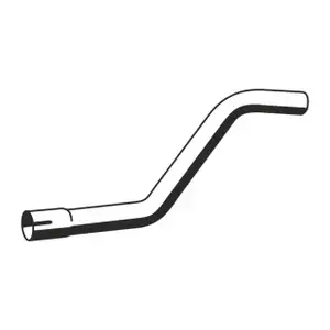 ERNST 311533 Exhaust Pipe Tailpipe for FORD Mondeo 1 Tourer 2.0i / 16V 131/136 hp (rear)