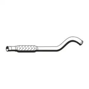 ERNST 501446 Abgasrohr f&uuml;r PSA Berlingo C4 Picasso 1 5008 Partner 1.6 VTi vorne