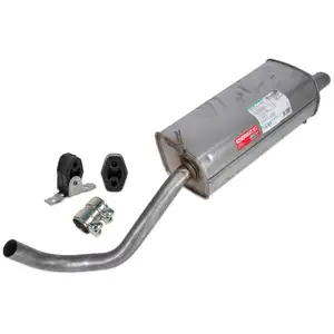 ERNST Endschalld&auml;mpfer + Anbausatz f&uuml;r VW Polo 5 90/105 PS AUDI A1 8X 1.2 TSI 86 PS