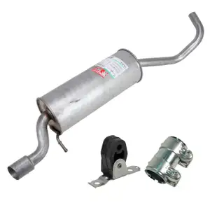 ERNST Endschalld&auml;mpfer + Anbausatz f&uuml;r VW Polo 5 6R 6C 1.4/1.6 / BiFuel 82/85 PS