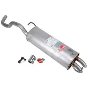 ERNST Endschalld&auml;mpfer + Anbausatz f&uuml;r VW Golf 4 AUDI A3 8L1 Leon 1M 1.6 / 16V 1.9 SIDI