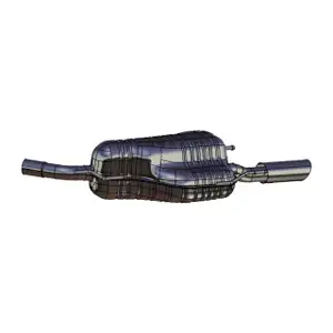 ERNST 055222 Endschalld&auml;mpfer f&uuml;r OPEL Astra G Cabrio / Coupe 1.6 1.8 101/103/125 PS