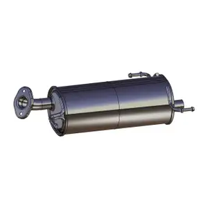 ERNST 056120 Endschalld&auml;mpfer f&uuml;r OPEL Agila B SUZUKI Splash (EX) 1.0 1.2 K10B K12B