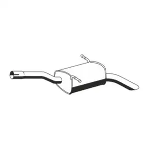 ERNST 501163 Endschalld&auml;mpfer f&uuml;r CITROEN Berlingo PEUGEOT Partner 1.6 HDi ab 10.2010