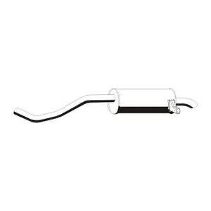 ERNST 523066 Endschalld&auml;mpfer f&uuml;r RENAULT Clio 3 Grand / Modus 1.5 dCi bis 2012 8200881478