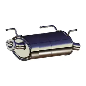 ERNST 695053 Endschalld&auml;mpfer Auspuff f&uuml;r NISSAN Almera Tino (V10) 1.8 2.0 114/116/136 PS