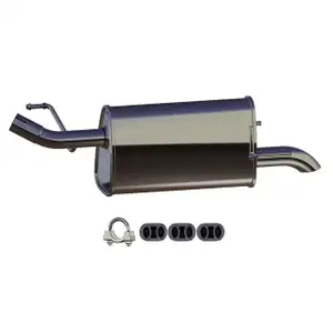 ERNST Endschalld&auml;mpfer Auspuff + Anbausatz f&uuml;r OPEL Meriva A 1.4 16V Twinport 90 PS Z14XEP