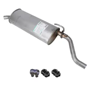 ERNST Endschalld&auml;mpfer Auspuff + Anbausatz f&uuml;r OPEL Corsa D E 1.2 / LPG 69/80/86 PS