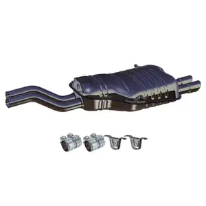 ERNST Endschalld&auml;mpfer Auspuff + Anbausatz f&uuml;r BMW 3er E46 320i 325i M54 170/192 PS