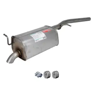 ERNST Endschalld&auml;mpfer Auspuff + Anbausatz f&uuml;r VW Caddy 3 4 / Alltrack 1.6/1.9/2.0 TDI