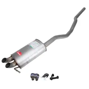 ERNST Endschalld&auml;mpfer + Anbausatz f&uuml;r VW California Multivan Transporter T5 T6 2.0 TDI