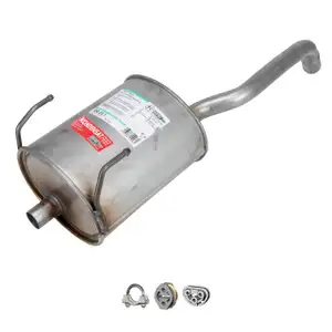 ERNST Endschalld&auml;mpfer + Anbausatz f&uuml;r FIAT 500 312 Panda 169 FORD Ka 1.1 1.2 bis 04.2012